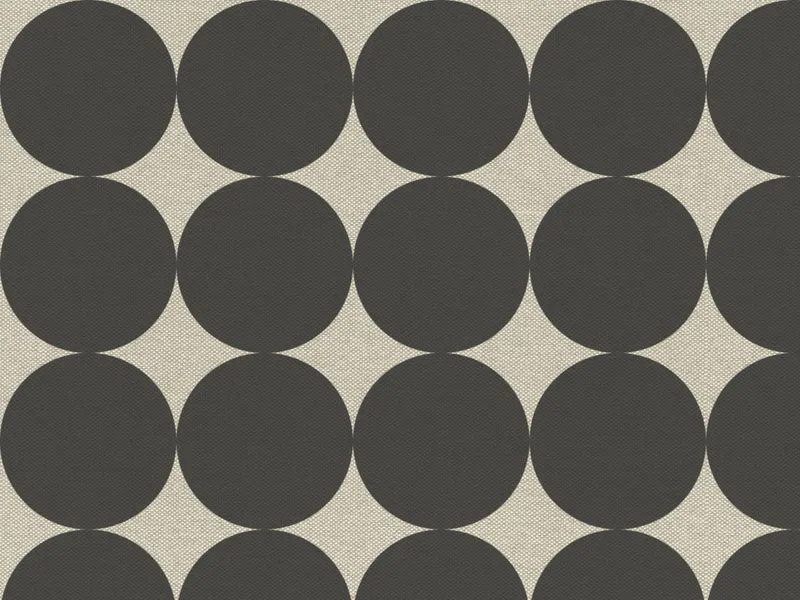 Dot coussins géométriques en tissu hydrofuge Taupe tortora