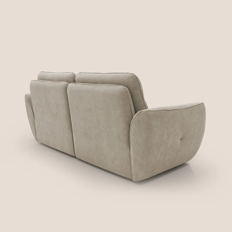 Cerbero canapé 2 ou 3 places en bouclette douce imperméable T07 beige