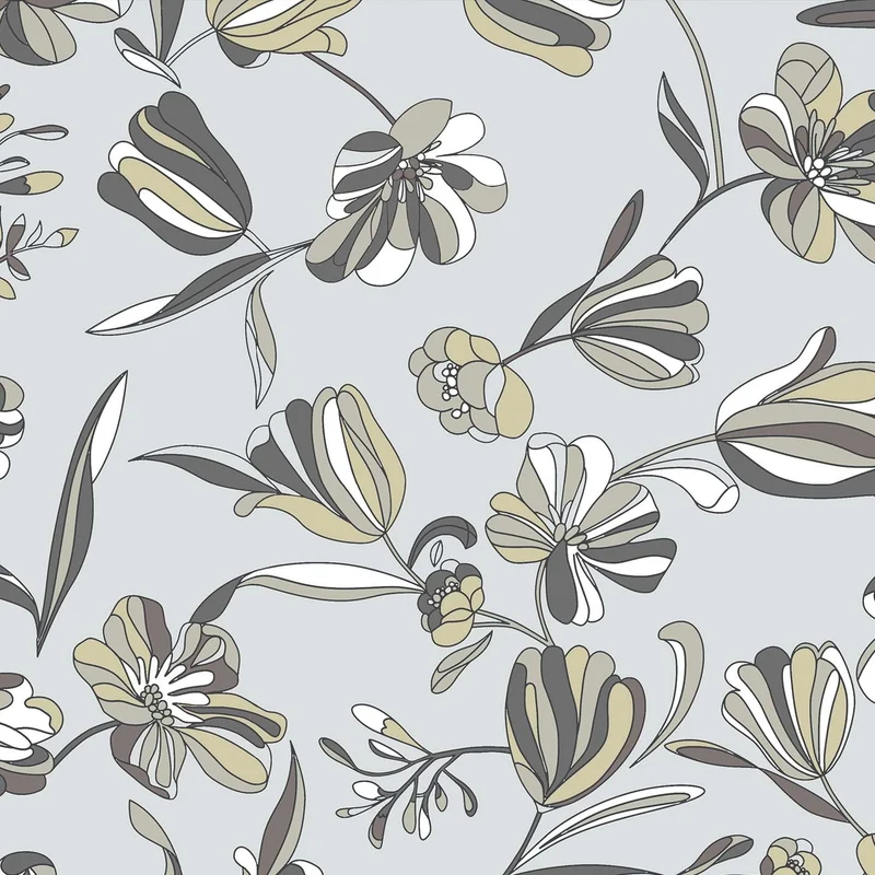 Omika collezione cuscini a fantasie multicolor in velluto impermeabile gris
