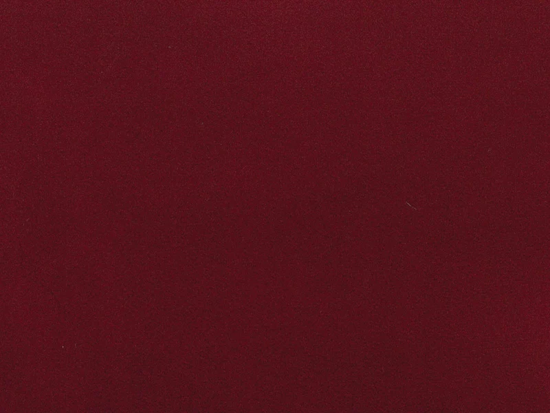 Velluto coussins carrés en velours imperméable bordeaux