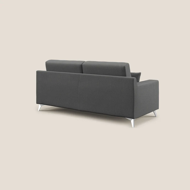 Michael Canapé en tissu imperméable antitache T03 gris