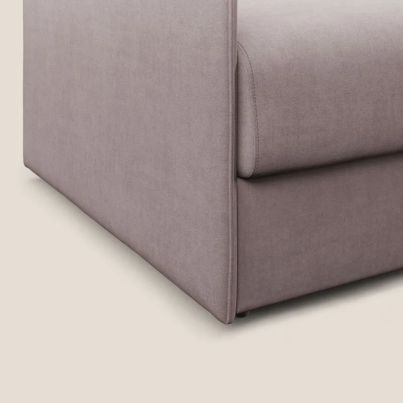 Evans fauteuil convertible en tissu imperméable T02 rose