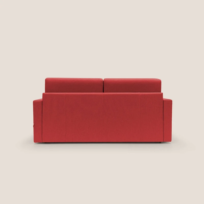 Chris Canapé convertible en tissu imperméable T13 rouge