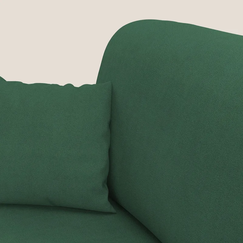 Kafka canapé lit convertible en tissu doux imperméable T02 vert