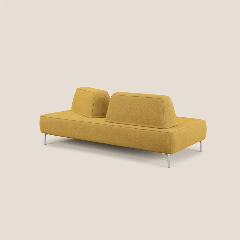 Newton Canapé modulable avec dossier amovibles T07 jaune