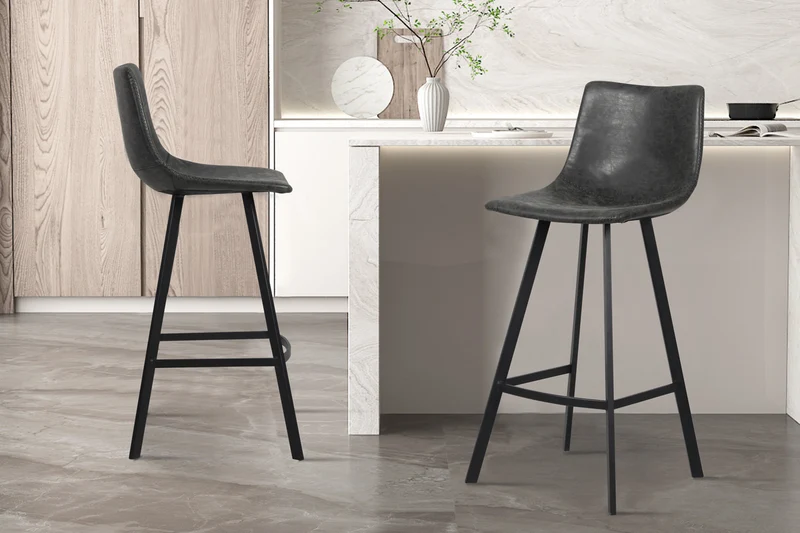 Tabouret de bar Ozan Noir
