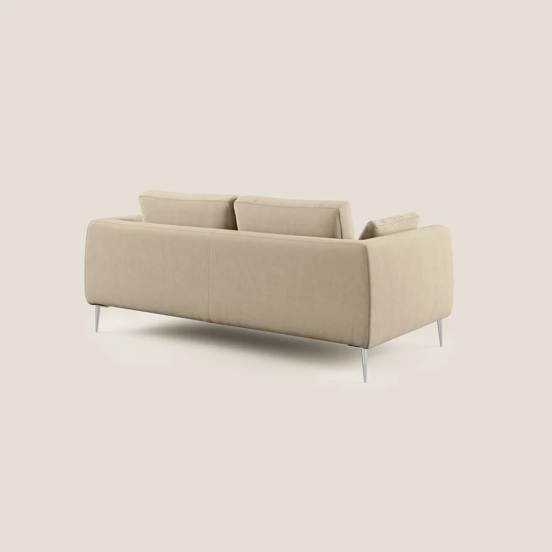 Plano canapé moderne en microfibre technique détachable T11 Taupe tortora