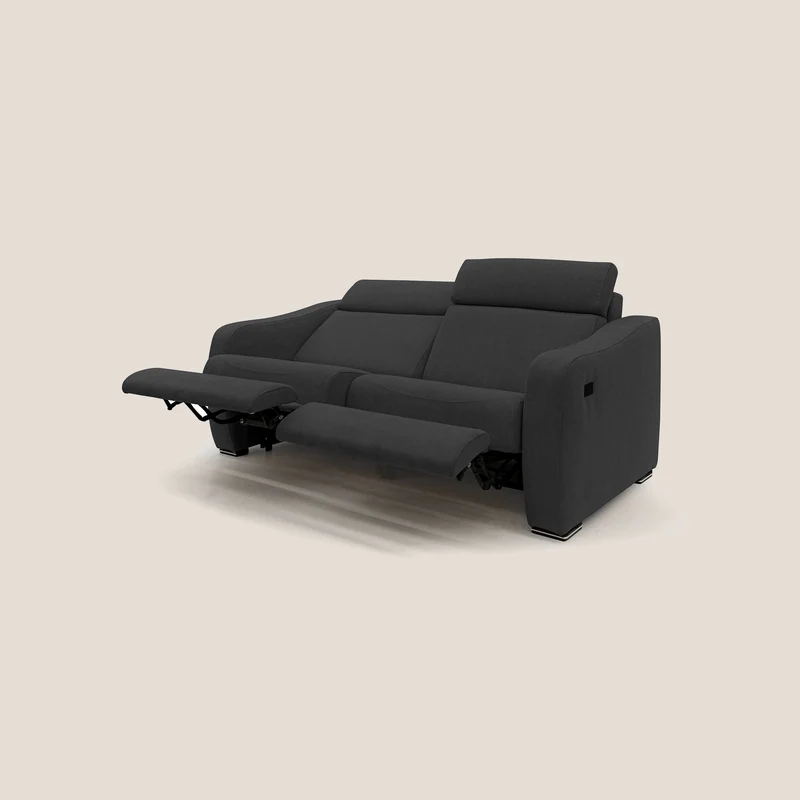 Gummy Canapé avec relax électrique noir