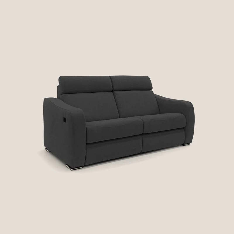Gummy Canapé avec relax électrique noir