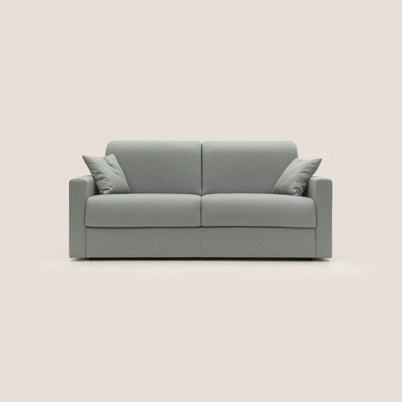 Chris Canapé convertible en tissu imperméable T13 gris