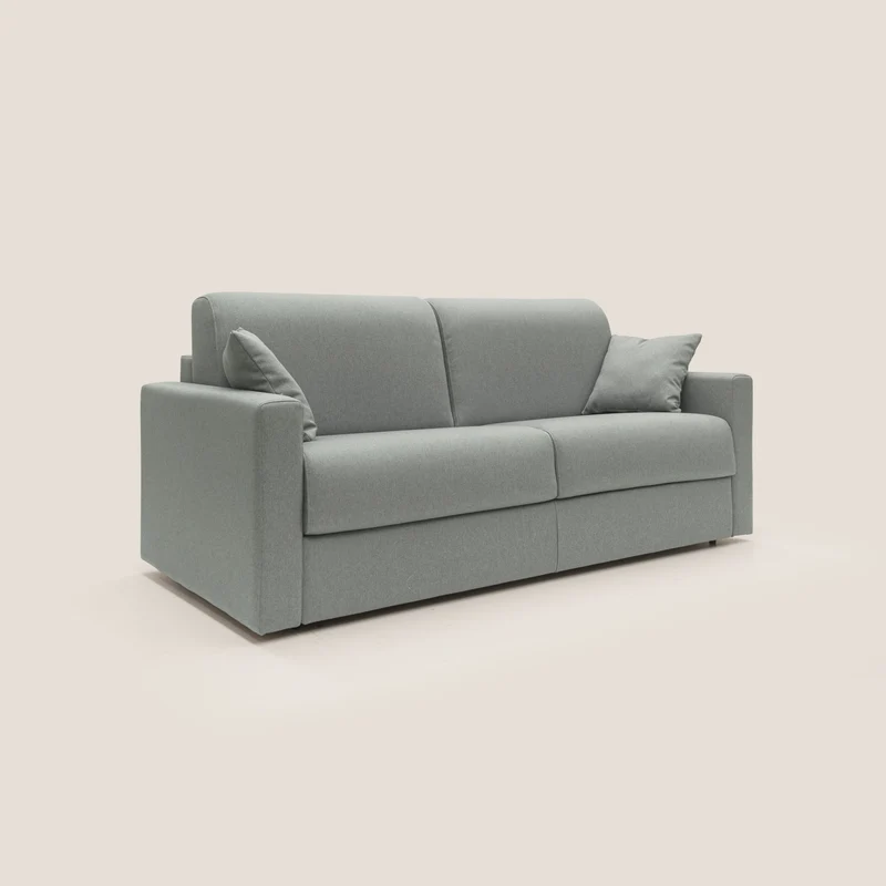 Chris Canapé convertible en tissu imperméable T13 gris