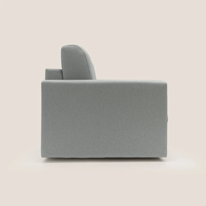 Chris Canapé convertible en tissu imperméable T13 gris