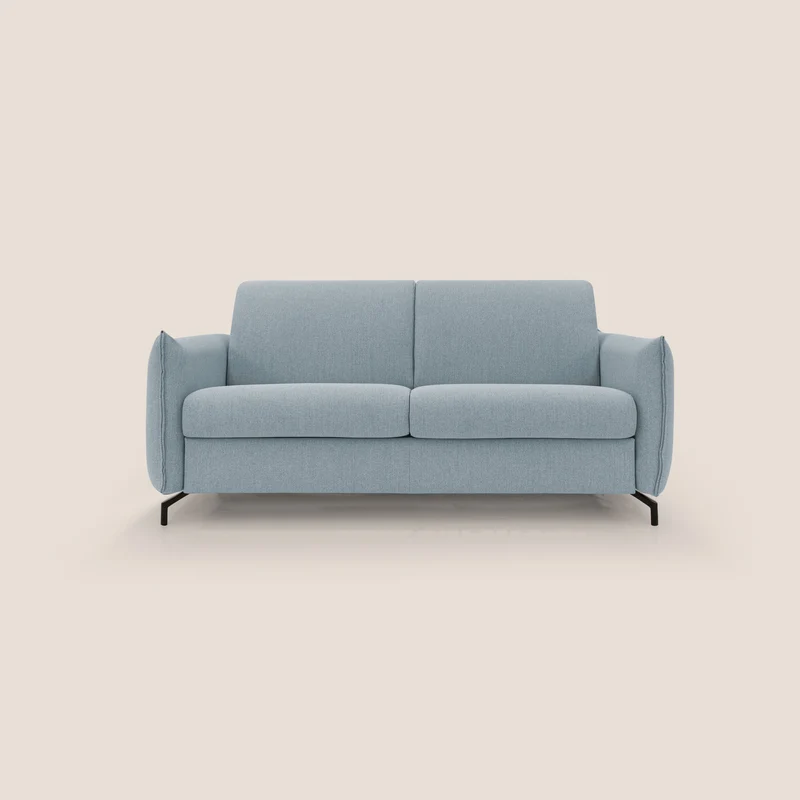 Scarlet canapé convertible en tissu mixte coton imperméable T19 sucre glace