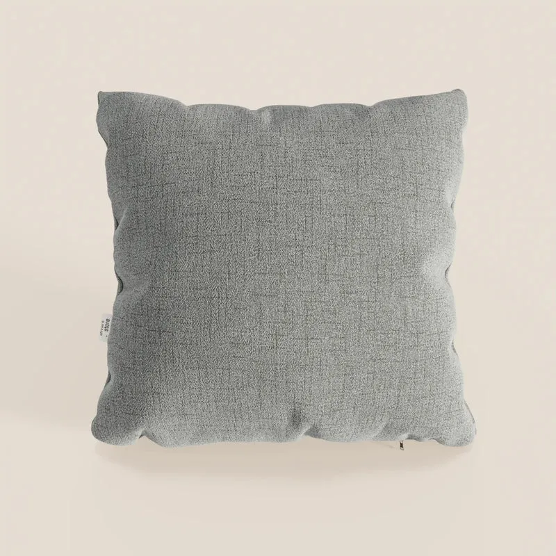 Felis coussins carrés en tissu doux imperméable T03 gris clair