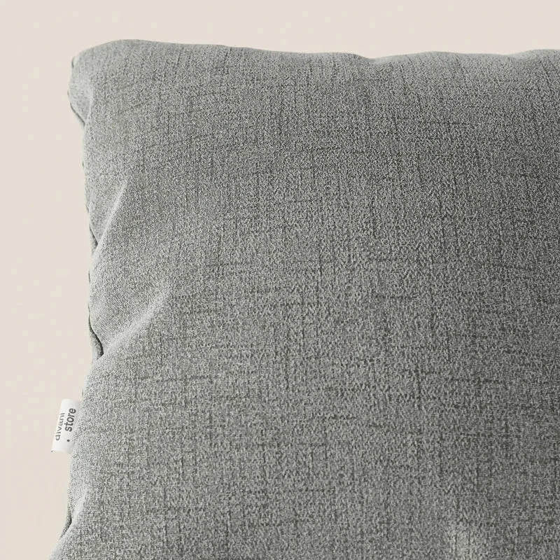 Felis coussins carrés en tissu doux imperméable T03 gris clair