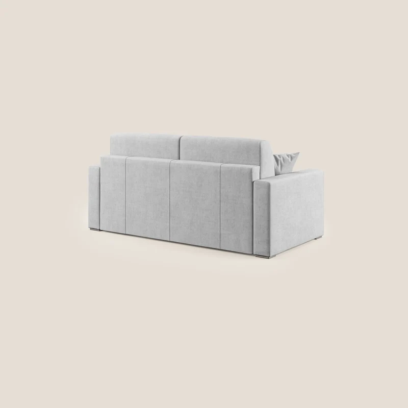 Best canapé-lit double en tissu imperméable T02 gris clair