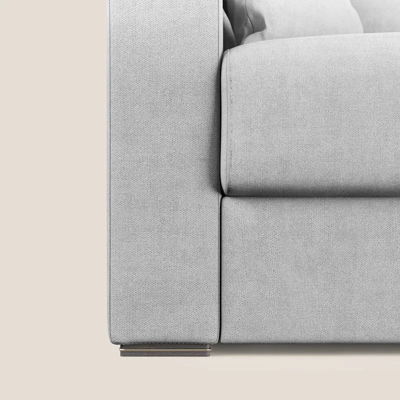 Best canapé-lit double en tissu imperméable T02 gris clair
