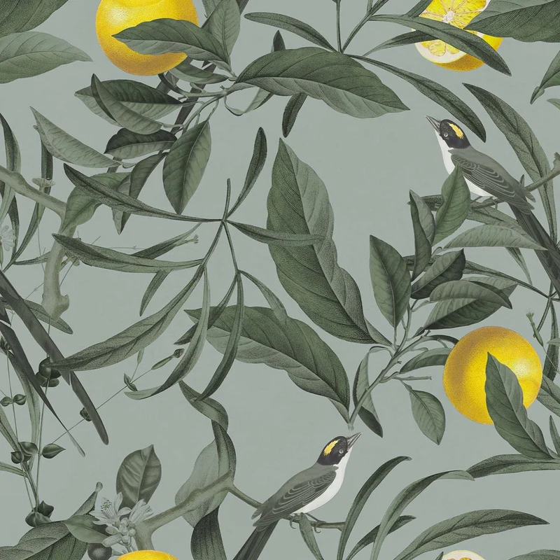Lemon collection élégante de coussins à motifs en velours imperméable vert
