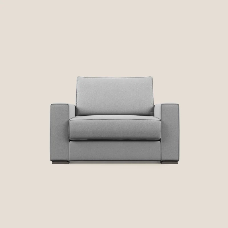 Dream fauteuil convertible en tissu détachable T05 gris