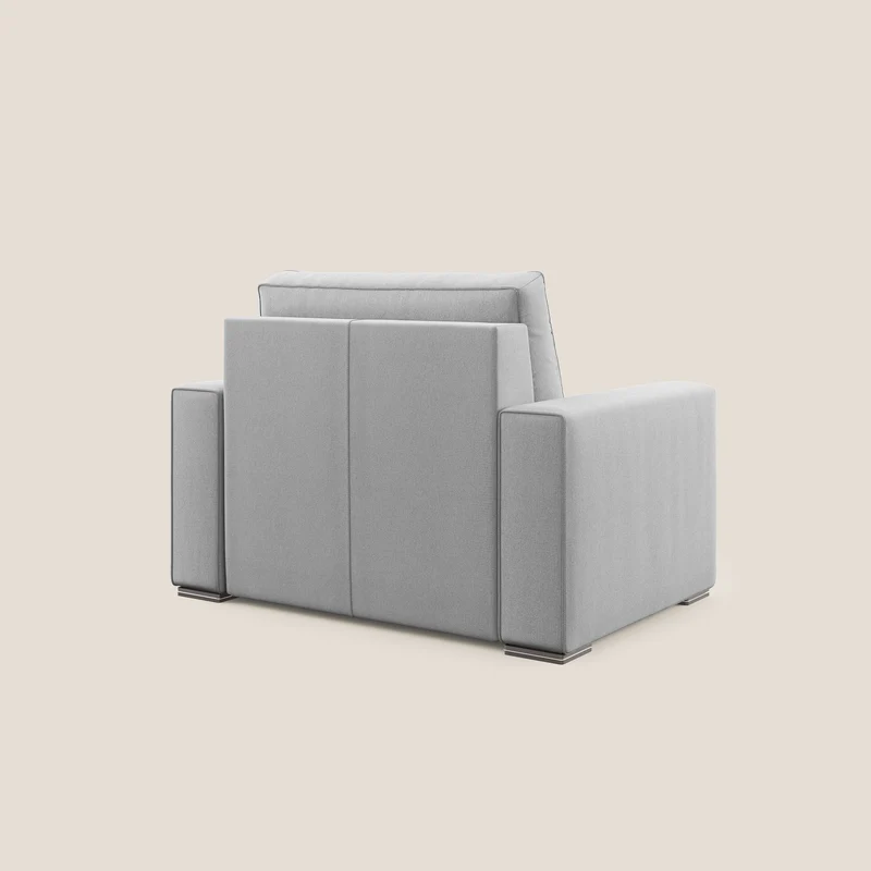 Dream fauteuil convertible en tissu détachable T05 gris