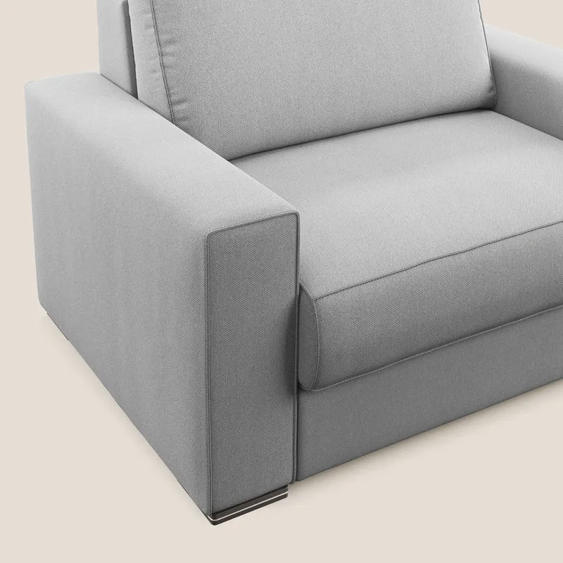 Dream fauteuil convertible en tissu détachable T05 gris