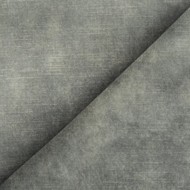 Arthur canapé d'angle moderne en velours doux imperméable T01 gris clair