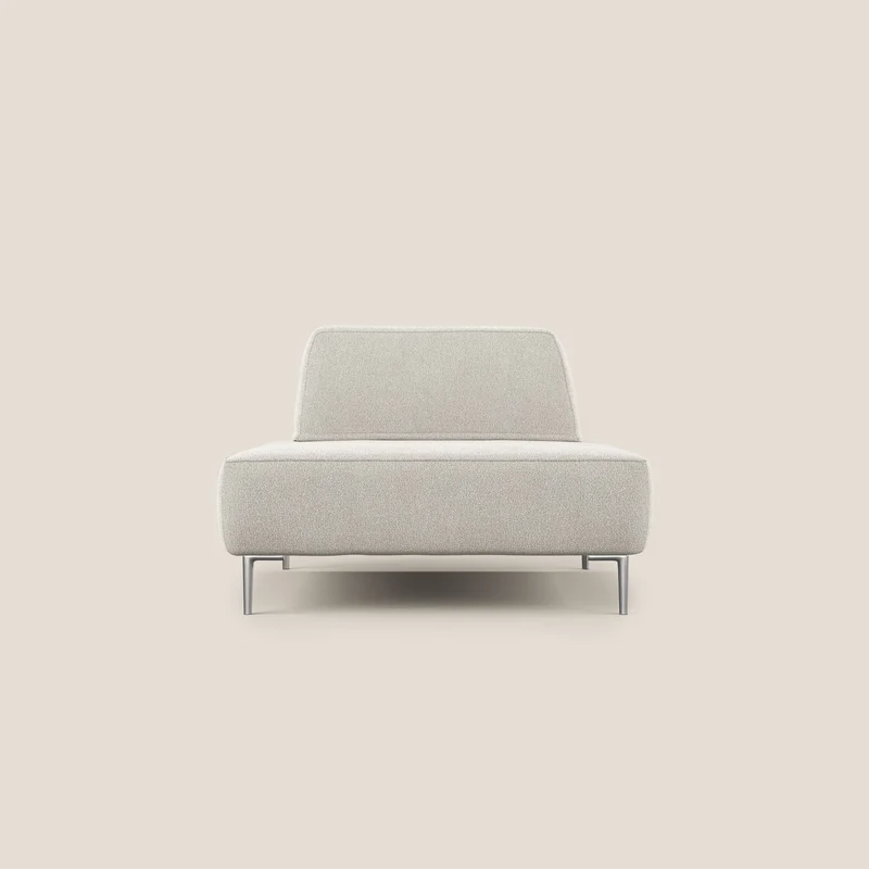 Newton fauteuil modulable avec dossier amovibles T07 blanc