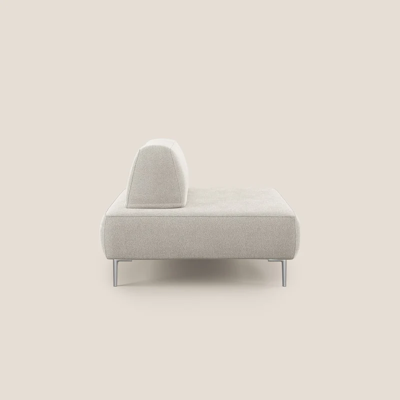 Newton fauteuil modulable avec dossier amovibles T07 blanc