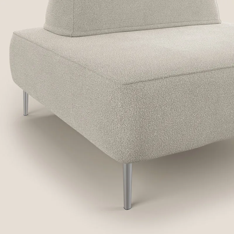 Newton fauteuil modulable avec dossier amovibles T07 blanc
