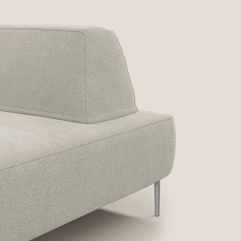 Newton fauteuil modulable avec dossier amovibles T07 blanc
