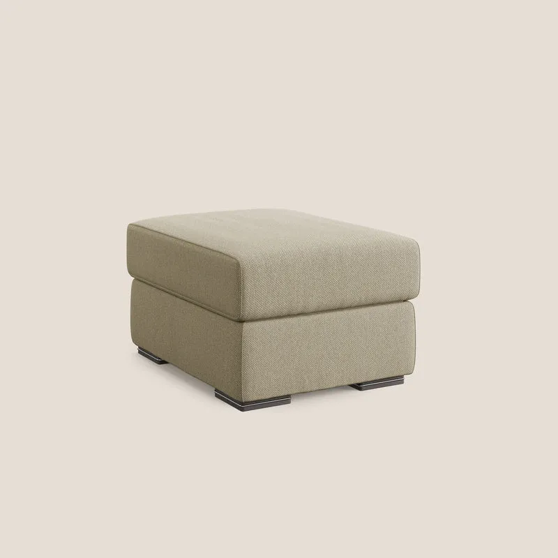 Sun pouf coffre en tissu détachable T05 camel