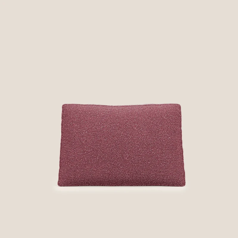 Nettuno coussin de dossier realisé en tissu bouclè imperméable T07 rouge