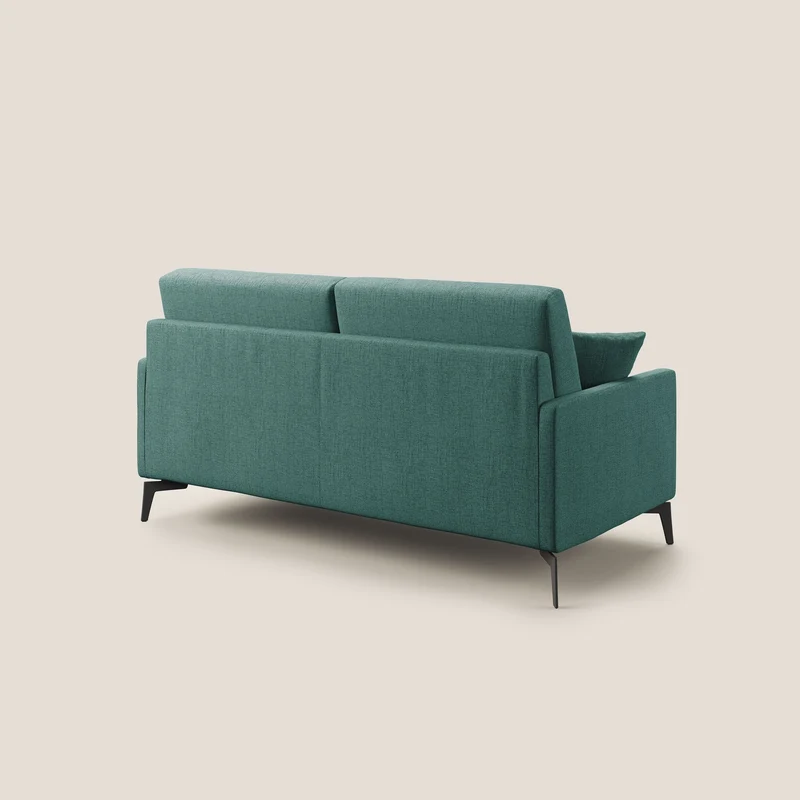 Saturno canapé moderne en tissu doux imperméable T03 vert d'eau