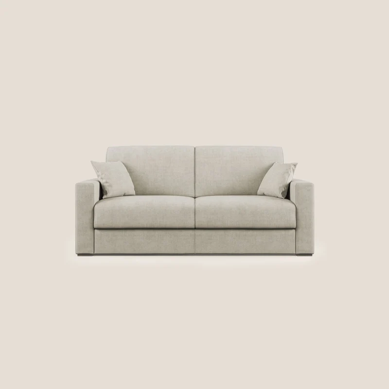 Best Canapé convertible en tissu imperméable T02 crème