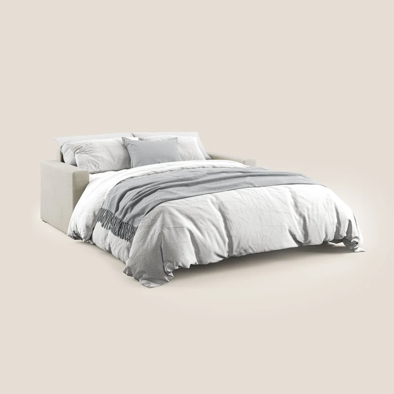Best Canapé convertible en tissu imperméable T02 crème