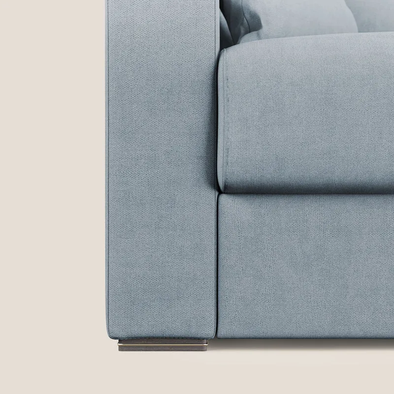 Best canapé-lit double en tissu imperméable T02 bleu clair
