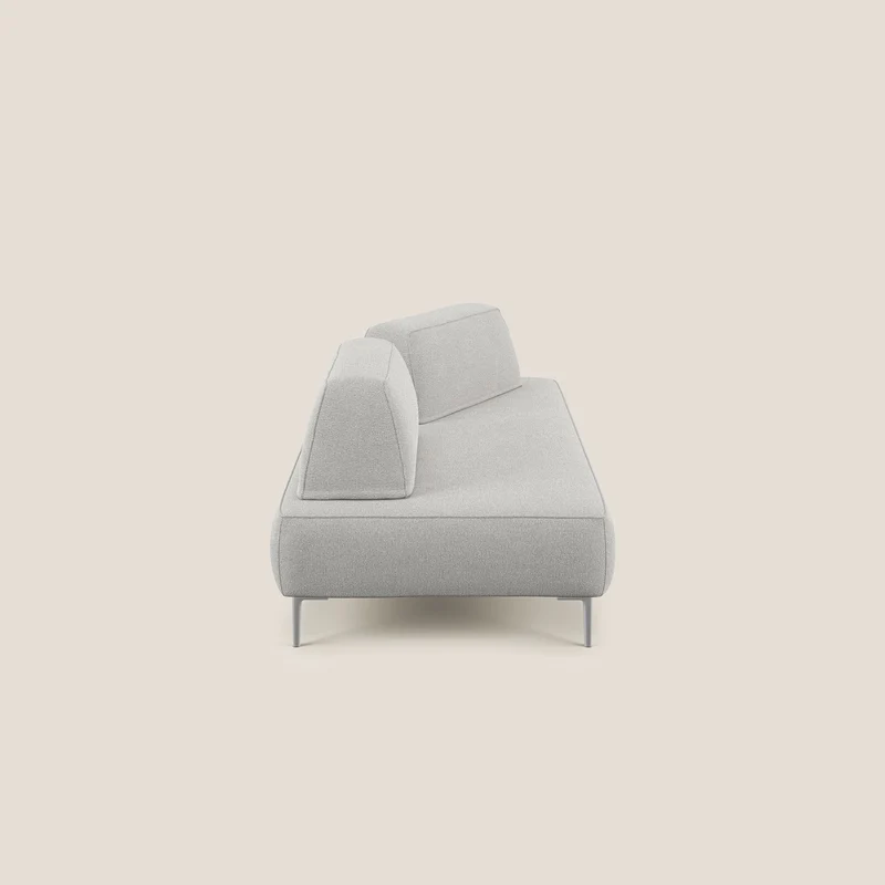 Newton Canapé modulable avec dossier amovibles T07 gris