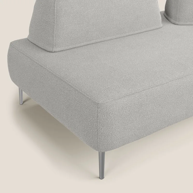 Newton Canapé modulable avec dossier amovibles T07 gris