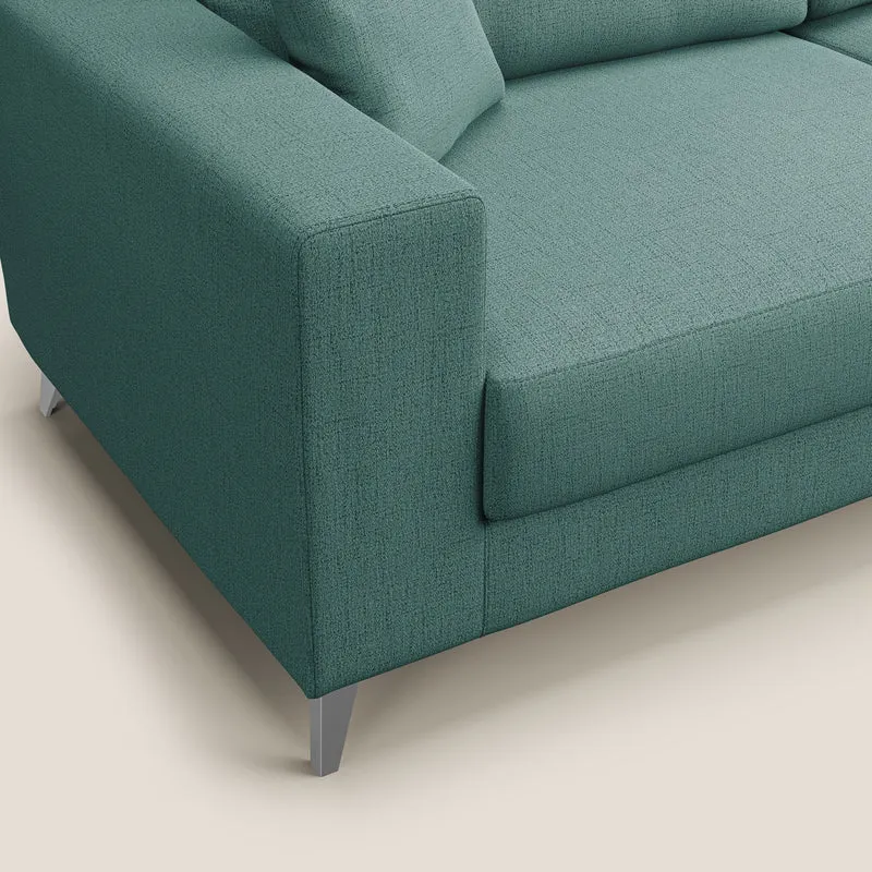 Michael Canapé d'angle REVERSIBLE en tissu imperméable T03 vert d'eau