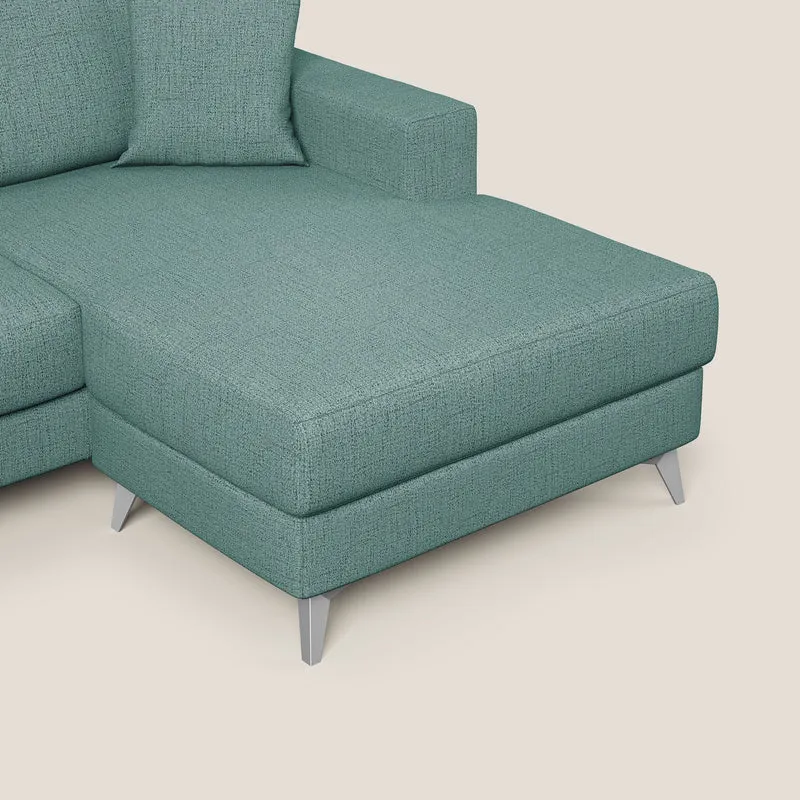 Michael Canapé d'angle REVERSIBLE en tissu imperméable T03 vert d'eau