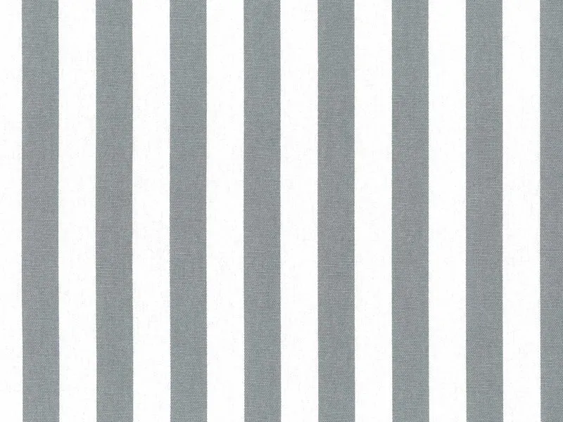 Righe coussins rayés en coton gris