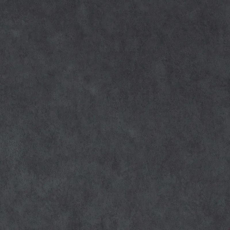 Brigitte lit avec tête de lit matelassée pieds hauts foncés et tissu imperméable T09 gris