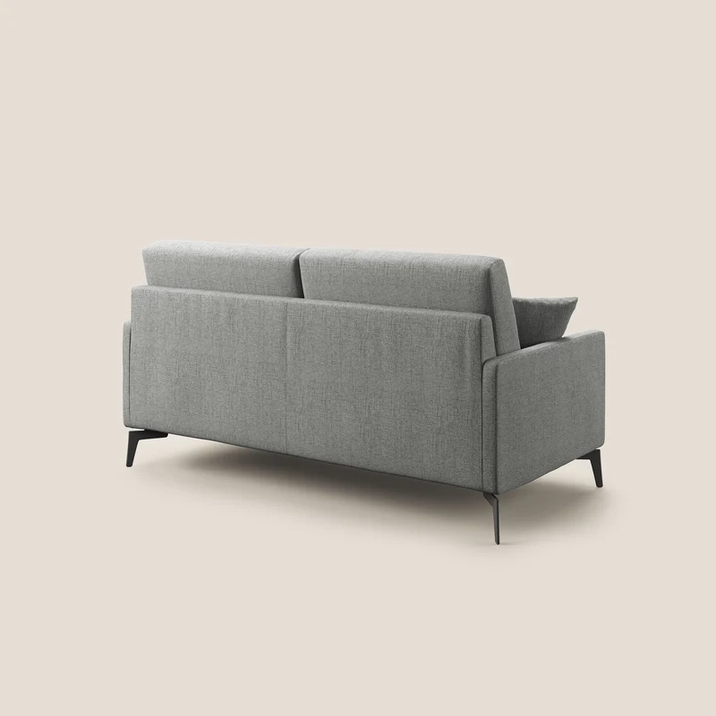 Saturno canapé moderne en tissu doux imperméable T03 gris clair