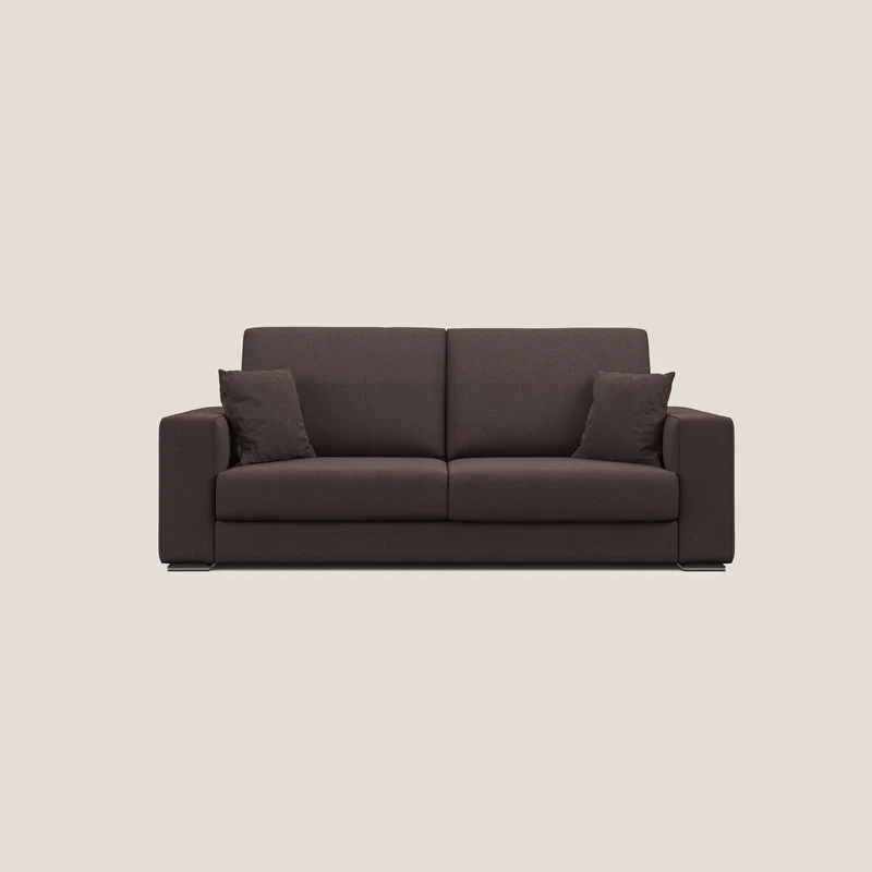 Marte canapé en tissu détachable et imperméable T08 marron