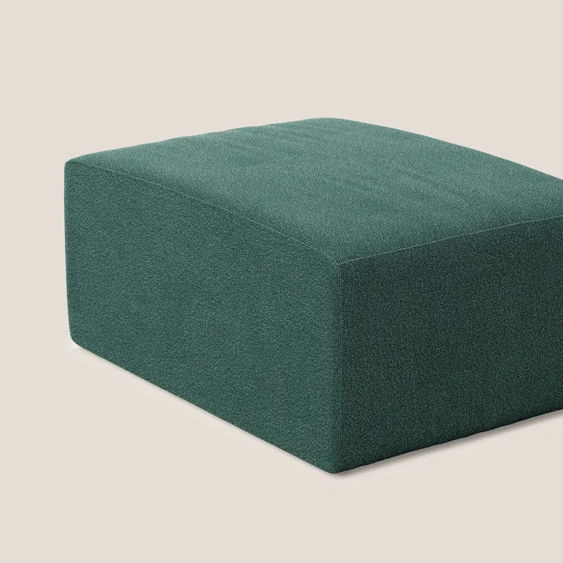 Nettuno pouf module en bouclette douce T07 vert