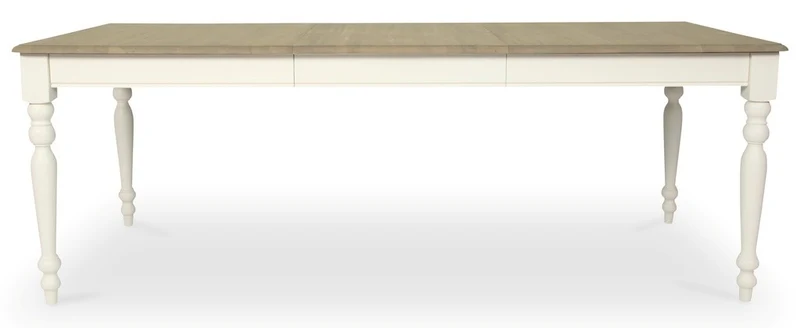 Table rectanglaire Noire VERSAILLES extensible jusqu'à 280 cm