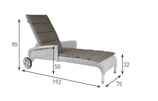 Bain de soleil DEAUVILLE LOUNGER - Vincent Sheppard