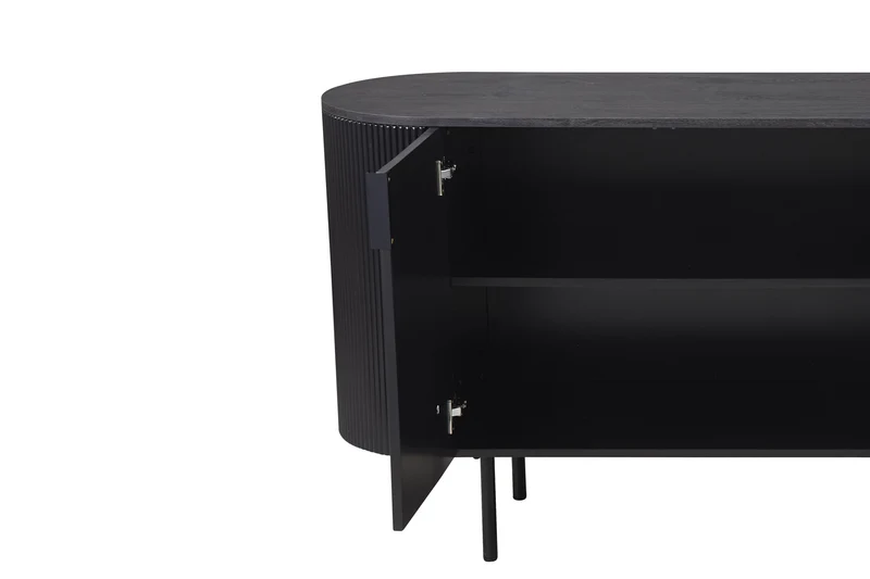 Bahut Lagos 200 cm Décor Brun foncé