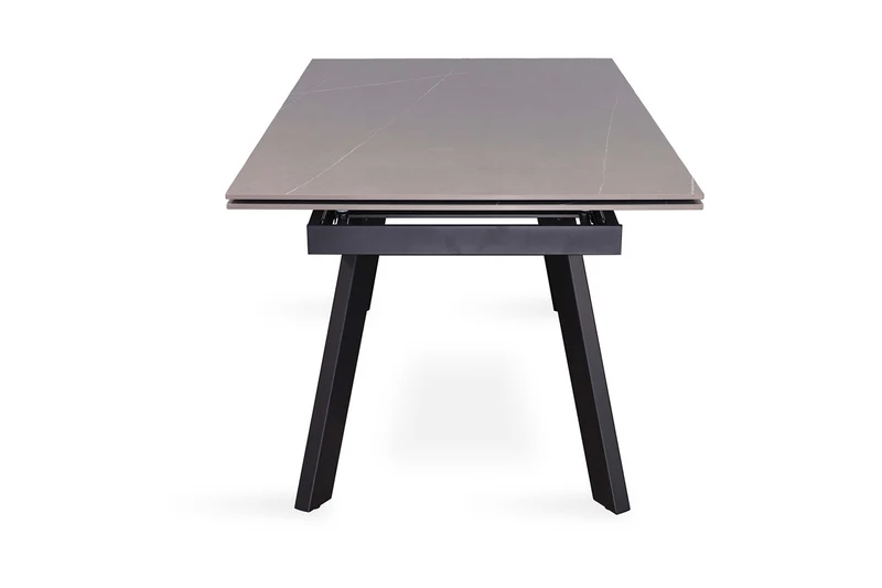 Table à manger extensible Hera Pierre Gris