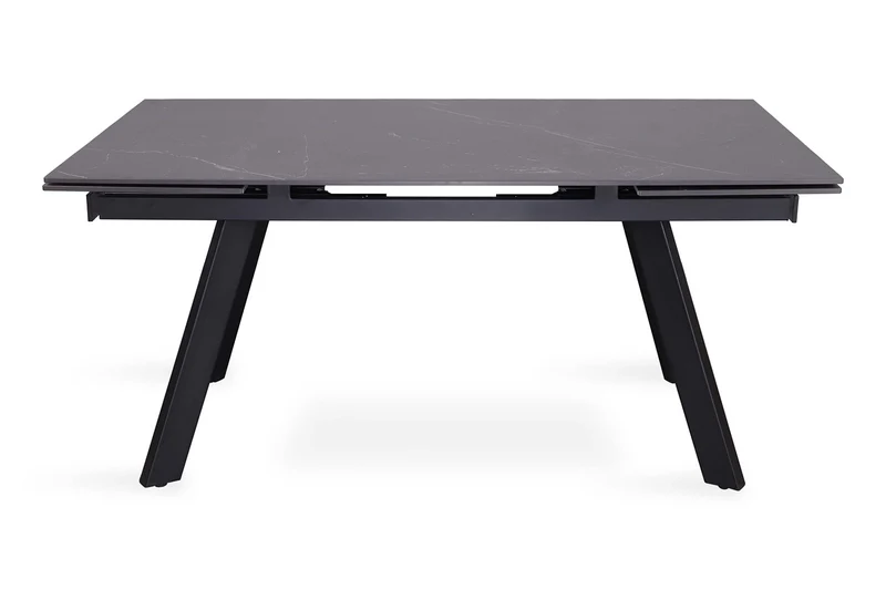 Table à manger extensible Hera Pierre Noir